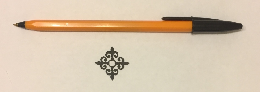 decorative vector ornaments 011 with pen for scale