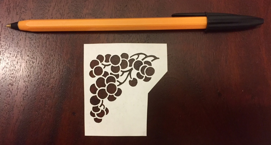 decorative vector ornaments papercutting 014 with pen for scale
