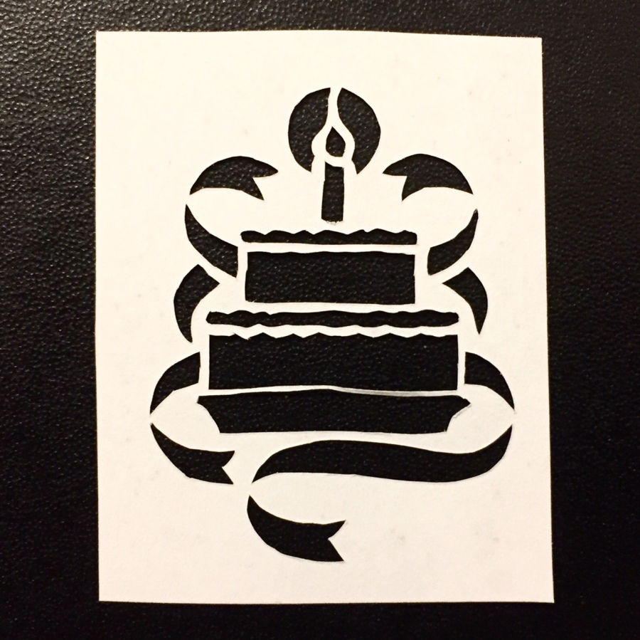 birthday cake papercut 077 - Kay Vincent - LaserSister